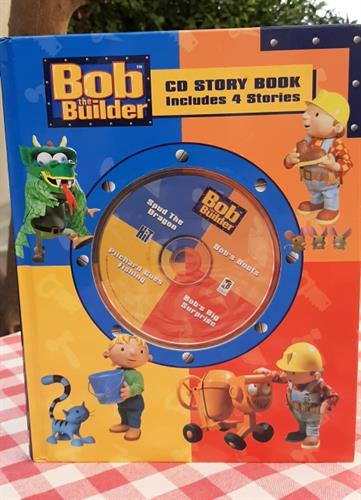 ספר באנגלית עם דיסק של בוב הבנאי , Bob the Builder CD Story Book