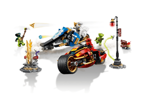 לגו- נינג'אגו אופני הלהב של קאי ואופנוע השלג של זיין 70667