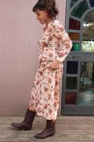 שמלת קאוגירל אורך מקסי מידה M/L