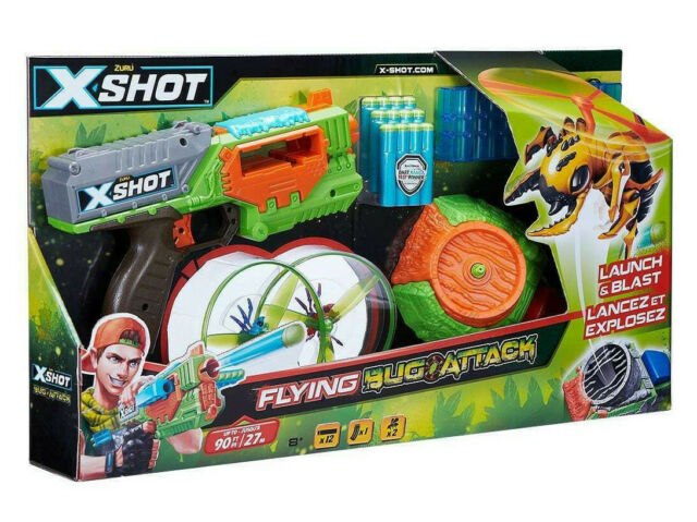zuru x shot flying bug attack