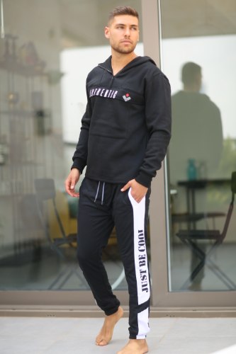 מכנס גבר מעבר הדפס צד