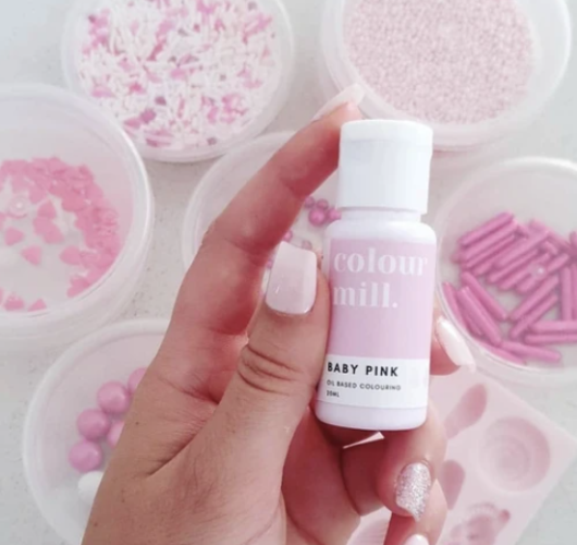 צבע בייבי פינק BABY PINK ורוד| קולור מיל | יבוא אתי דבש | צבע על בסיס שמן | כשר חדש אתי דבש