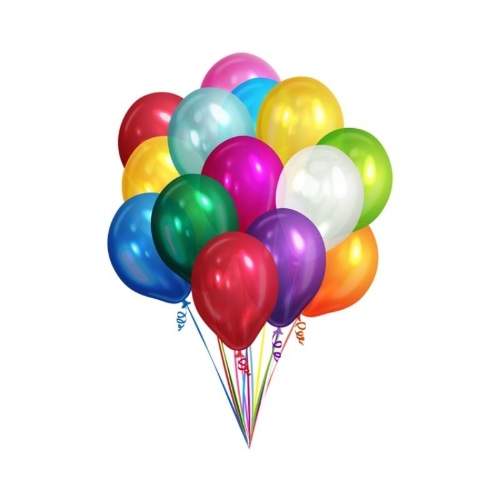 בלון הליום במגוון צבעים