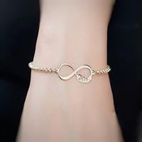 צמדי אינפיניטי זהב 14K