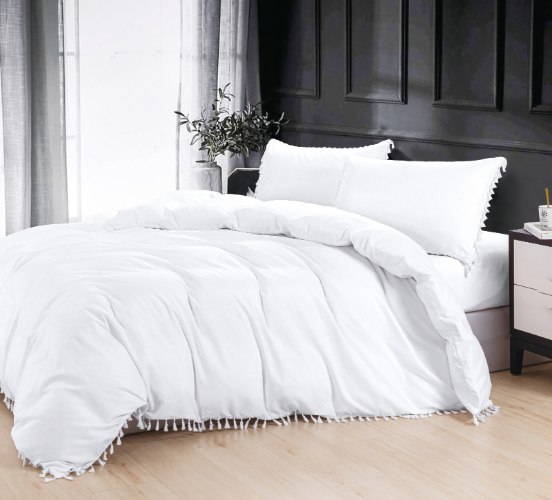 סט מצעים למיטת קווין 180/200 בוהו שיק - דגם 3150