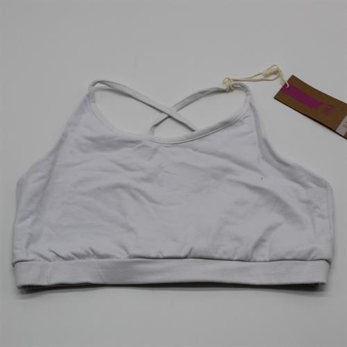 גוזיה נשים לבן כותנה לייקרה