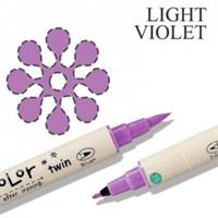 טוש בד זיג דו"צ - סגול בהיר 081