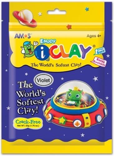 חימר קל I-CLAY סגול - 50 גר'