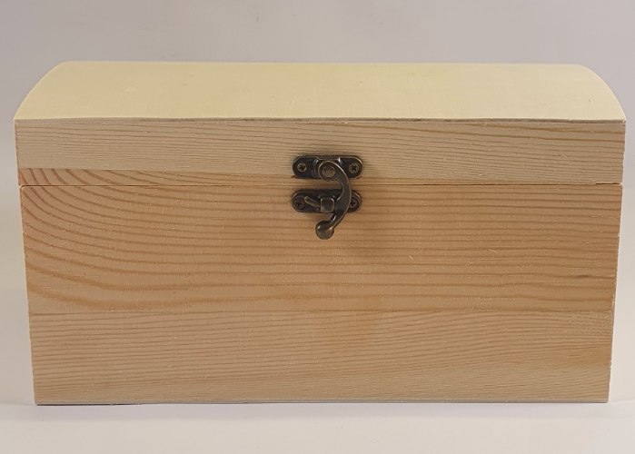 תיבת אוצר עץ - 23X14X13  (2/5)