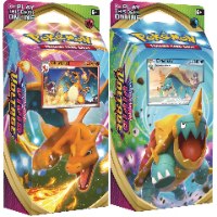 סט 2 מארזי פוקימון קלפים Pokemon Sword & Shield 4: Vivid Volatge Theme Deck