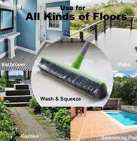 מטאטא ומגב מסיבי סיליקון 2ב1