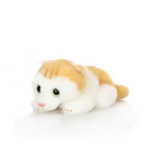 בובת החתול שלי- טאבי (לבן עם כתמים חום בהיר)