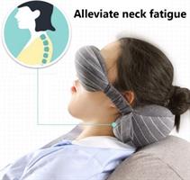 3ב1 כרית כיסוי עיניים ואטמי אוזניים לנסיעות