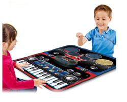 שטיח מוזיקלי - מערכת תופים ואורגן ביחד