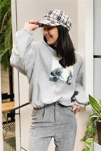 כובע צמר מצחייה BW משבצות