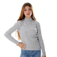 סריג חצי גולף נשים