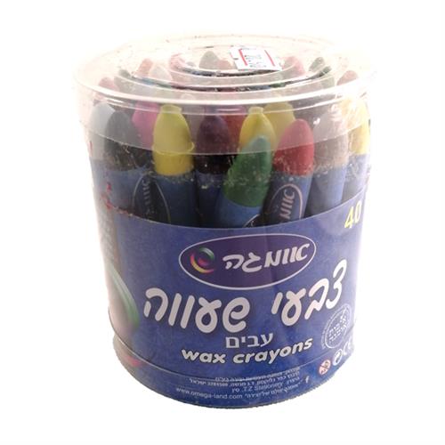 צבעי שעווה 40 יח