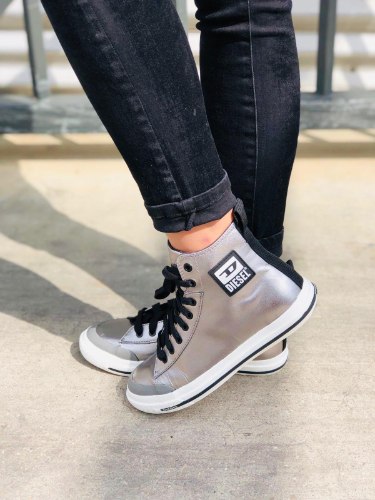 נעלי נשים DIESEL צבע כסף