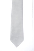 עניבה לבנה דגם משושה
