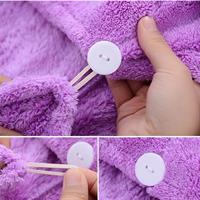 ​מגבת שיער מיקרופייבר ליבוש מהיר וטבעי- MicrofibHair