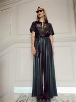 אוברול סאשה - פוייל שחור