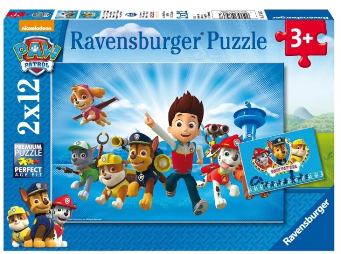 2 פאזלים 12 חלקים - כוח חילוץ