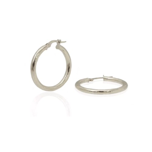 עגילי חישוק זהב בינוניים 3.6 סמ