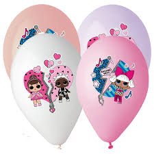 10 בלונים מודפסים LOL