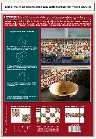 מדבקות לאריחים 15*15 ס''מ ביזנטי דגם 1273