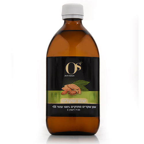 -- שמן שקדים --  500 מל , OS+