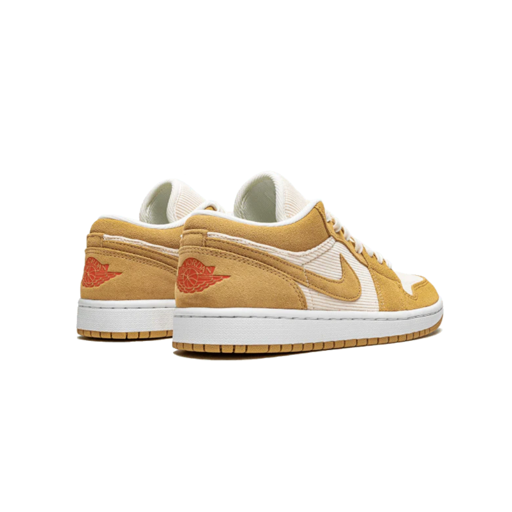 air jordan 1 low se twine orange quartz corduroy w