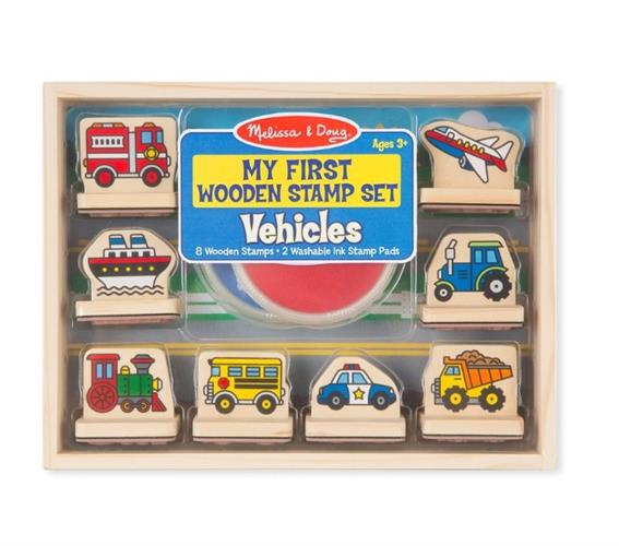 ערכת החותמות הראשונה שלי - כלי תחבורה מבית מליסה ודאג - Melissa&Doug