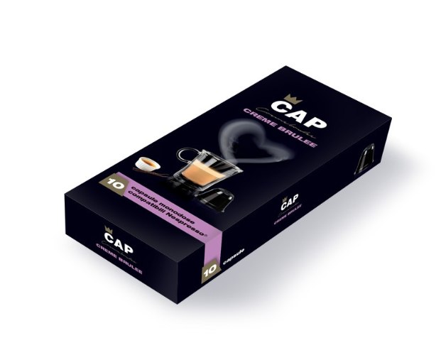 10 קפסולות קאפ אמפייר בטעם קרם ברולה | Cap Empire Creme Brulee
