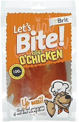 חטיף לטס בייט פילה עוף 100 גרם