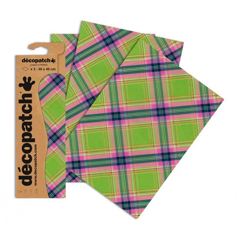 נייר דקופאז -  3 גיליונות 30X40 (דגם C58