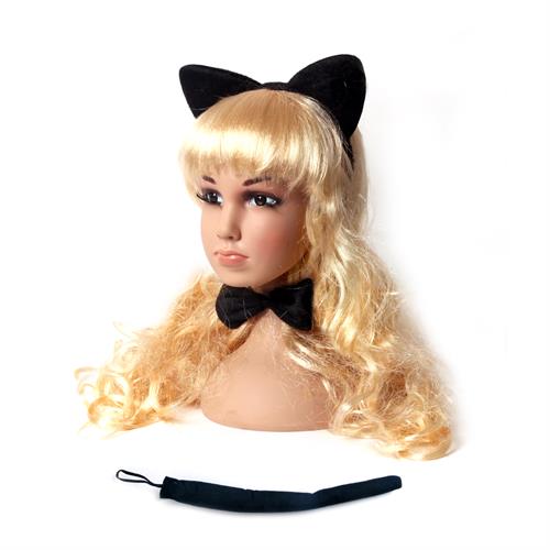 סט עכבר קשת+פפיון+זנב