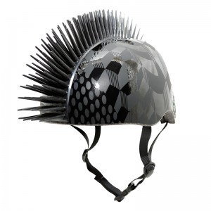 קסדה לילדים מוהק HURT שחור