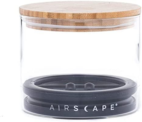 קופסת ואקום לאחסון 500 גרם פולי קפה AirScape Lite זכוכית