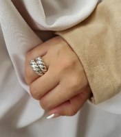 טבעת אריזונה כסף