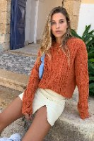 חצאית מיני לוסי פשתן