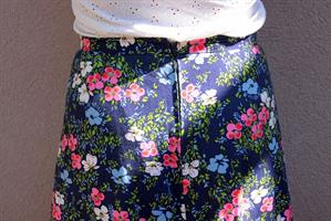 חצאית מקסי כפרית פרחונית מידה M/L