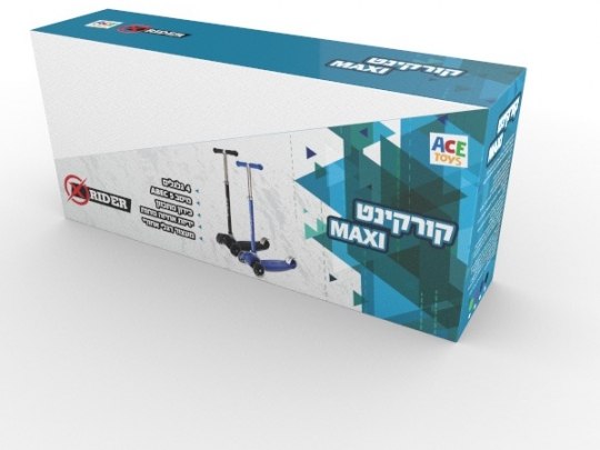 קורקינט 3 גלגלים MAXI