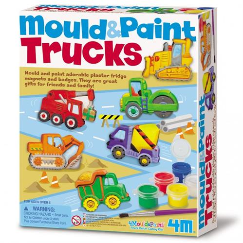 מגנטים גבס משאיות - 4M