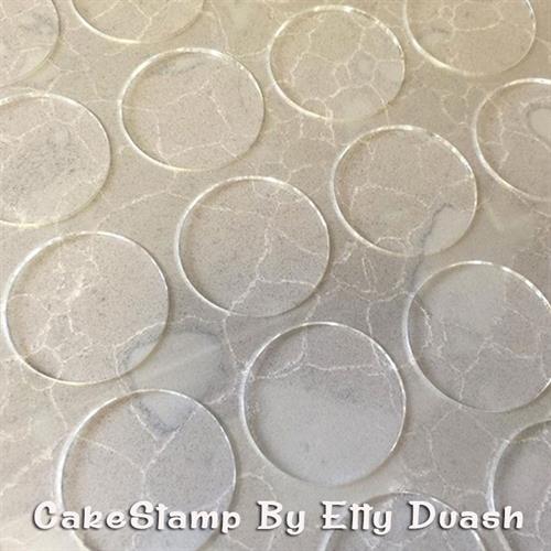 לוח עיגולים 35 יחידות - ליצירה בשוקולד