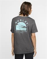 HURLEY  SIRO DAYBREAK T-SHIRT- BLACK HTR