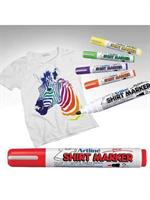 טוש לציור על חולצה - ARTLINE- ורוד ניאון