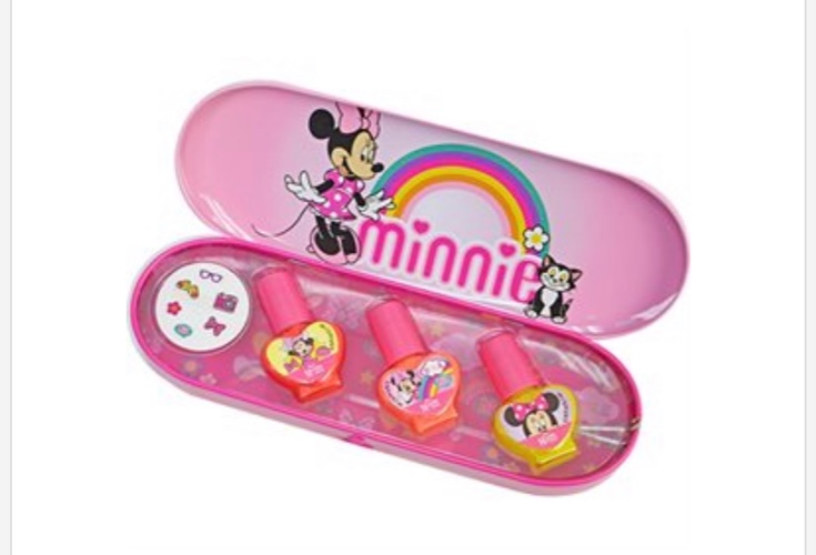 מיני מאוס מארז לק מטאלי לילדות