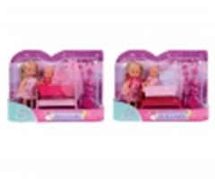 אווי תינוק בעריסה