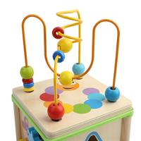 קופסת פעילות עץ