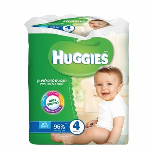 האגיס מגבונים אריזת מילוי ללא בישום 4 יחידות במארז